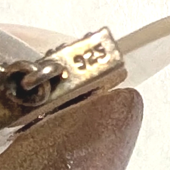 Antique Art Deco Mother of Pearl Marcasite Sterling Silver Bullseye Earrings - Picture 4 of 6